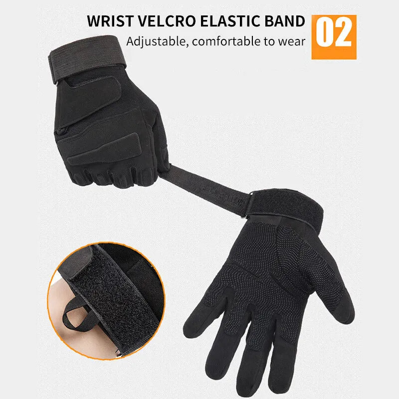 Tactical Touch Screen Breathable Lightweight Gloves