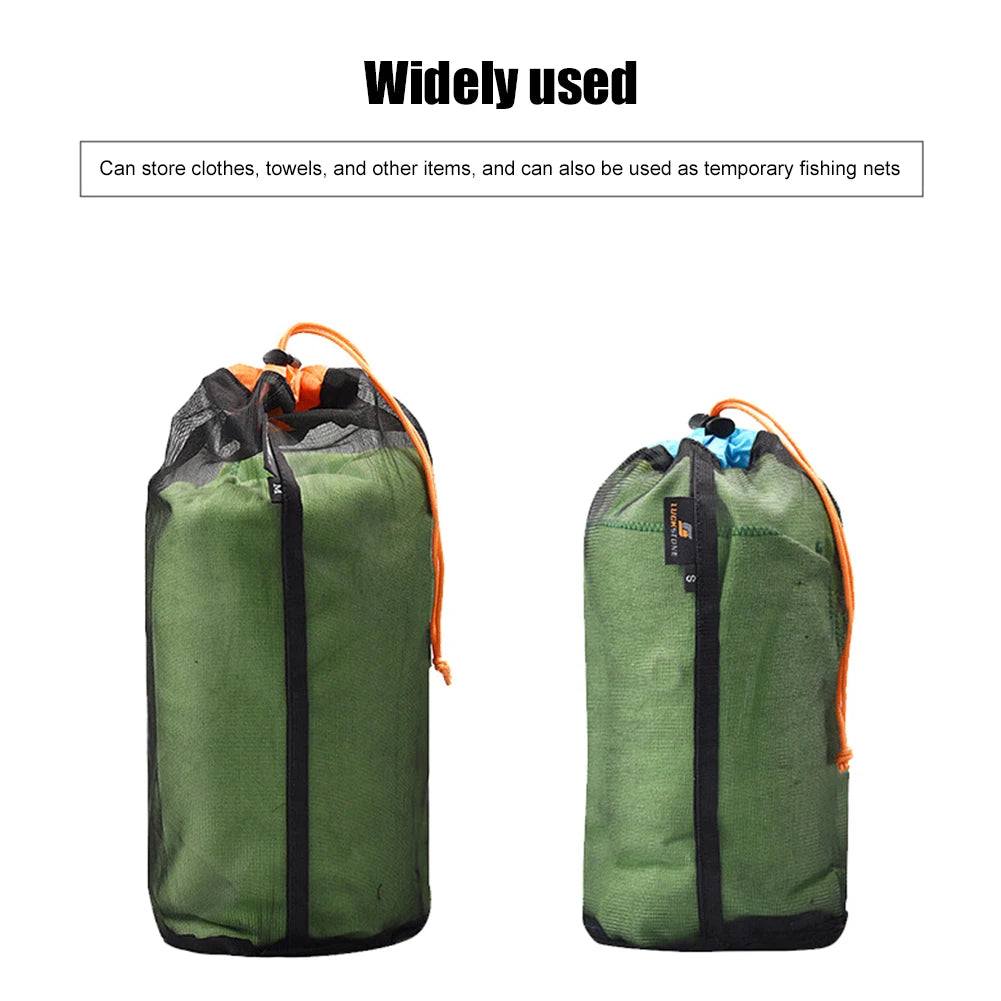 Compression Waterproof Drawstring Storage  Bag Saving Carry Pouch for Camping Travel Hiking