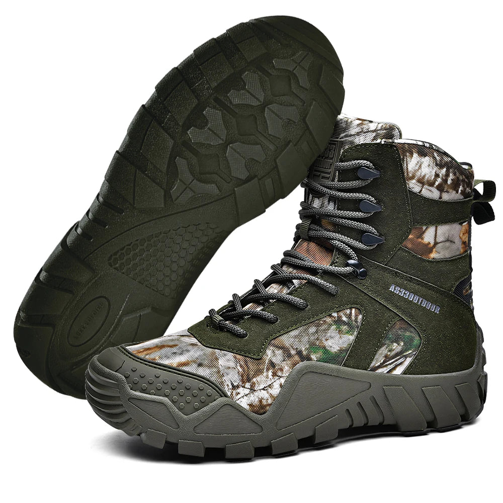 Men's waterproof hiking boots, lightweight stylish and durable hiking boots