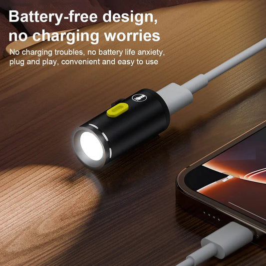 LED Small Pocket Flashlight Aluminum Alloy