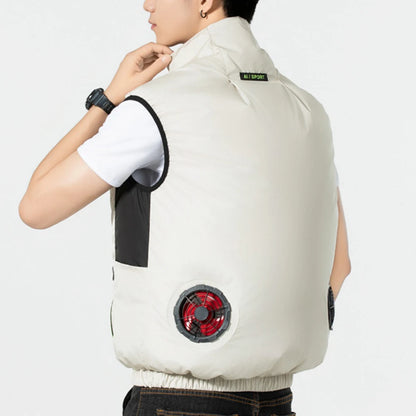 Cooling Vest Air Conditioner Heat Resistant  Vest