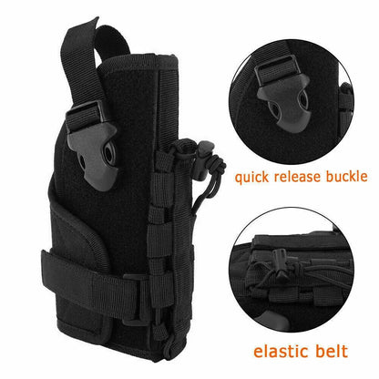 Universal Tactical Molle Pistol Holster Adjustable Handgun Molle Belt Holster