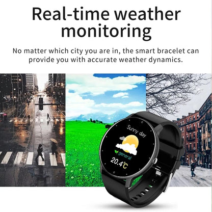 Women Smart band Watch Real-time Weather Forecast  Tracker  Heart Rate