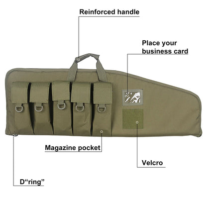 42inch Tactical Rifle Case   Backpack