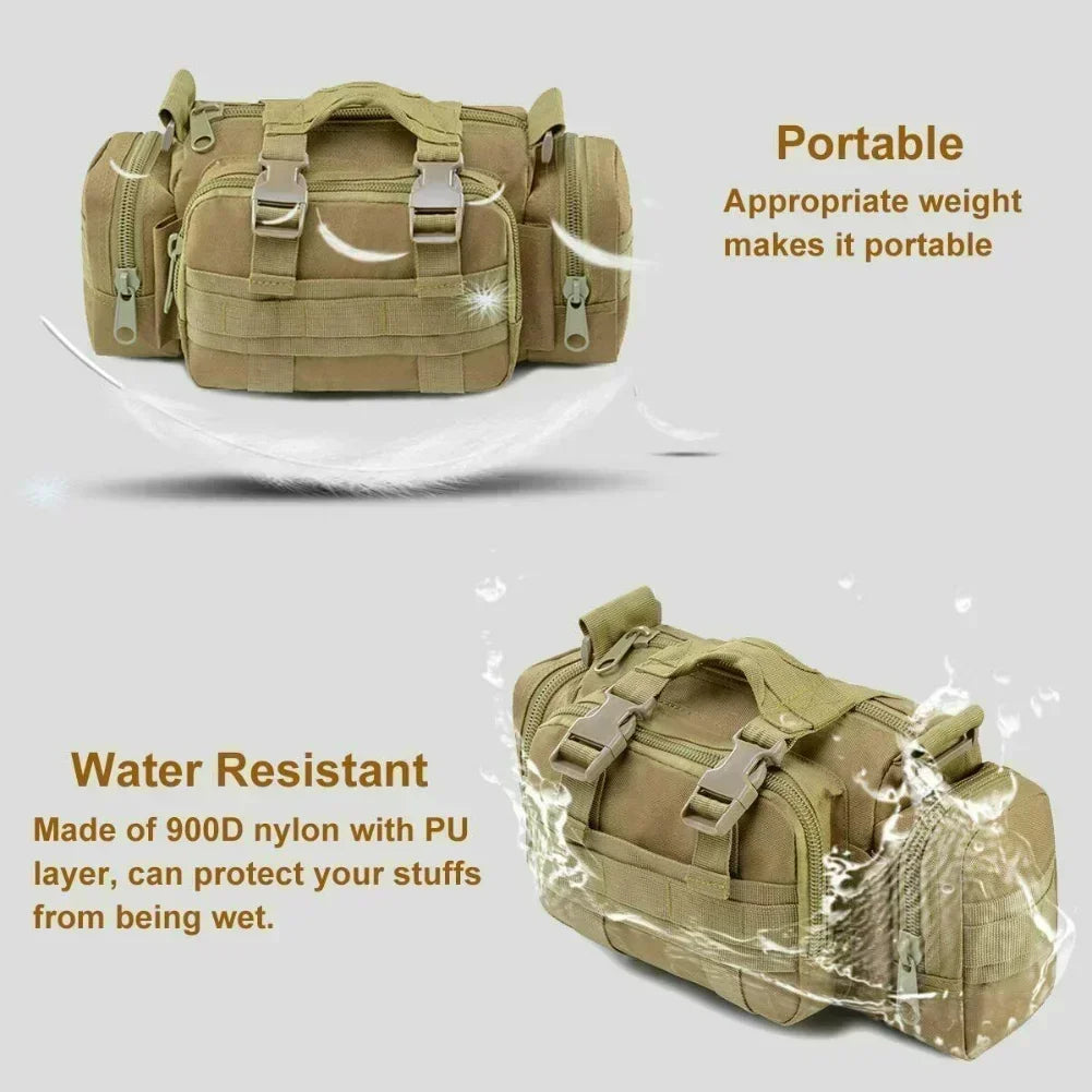 Tactical Military Molle Chest Fanny Pack Backpack