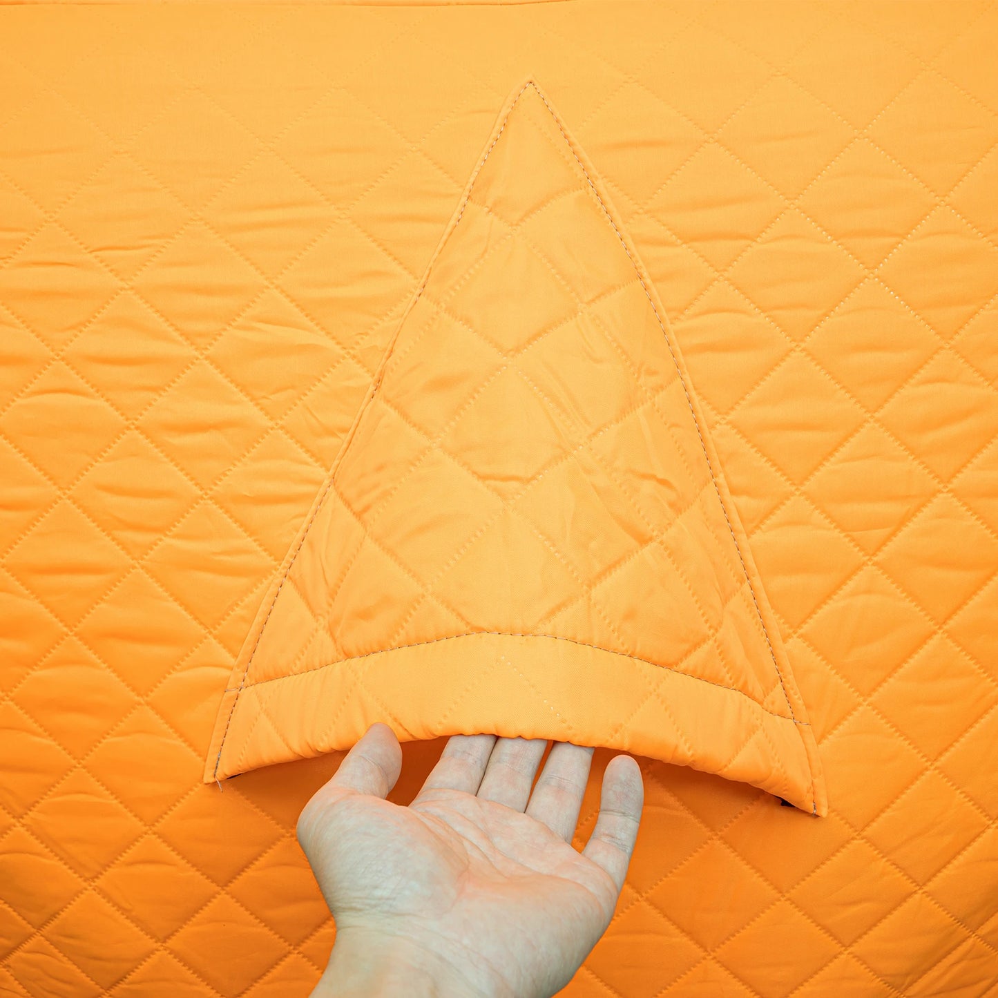 Insulated Ice Fishing Tent Thermal Shelter Windproof Freestanding for 1-2 People