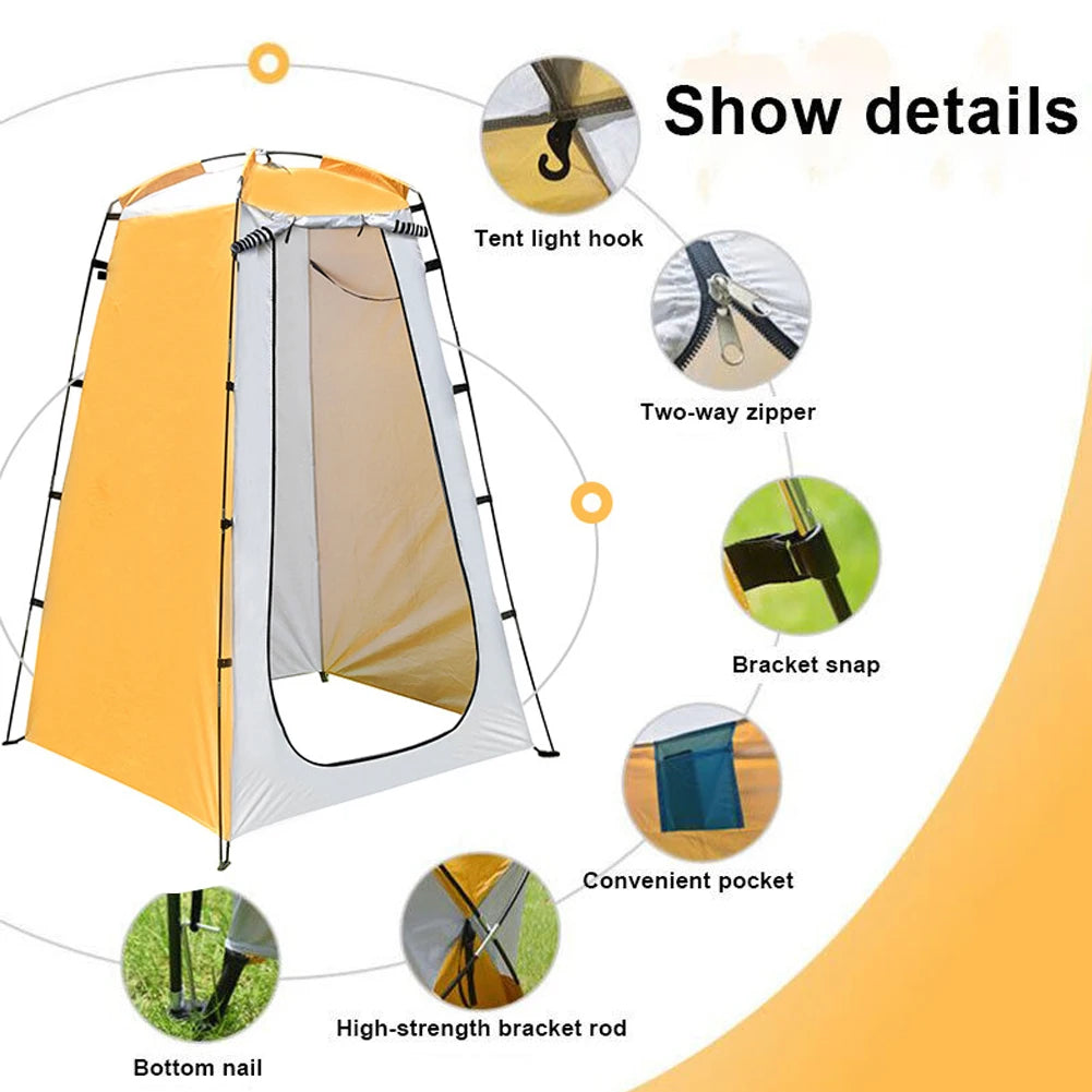 Portable Privacy outdoor  Tent Shower Waterproof Changing Room