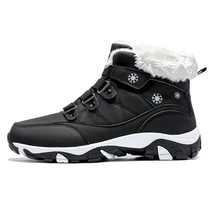 Womens Winter Boots Warm Fur Lined  Outdoor Hiking Boots