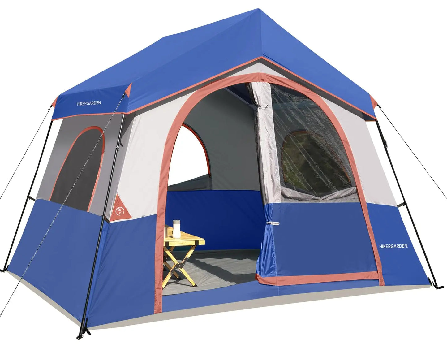 8 Person Camping Tent - for Camp, Windproof Fabric
