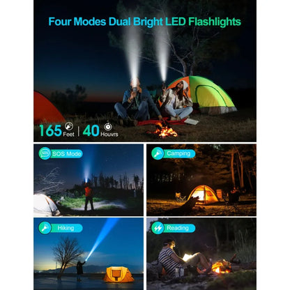 Solar Power Bank 33500mAh Fast Charging Solar Battery Pack