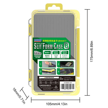 Fishing Tackle Box Waterproof Double Sided