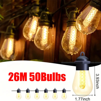 LED Outdoor Waterproof  Light String   App Control 3 Lighting Modes