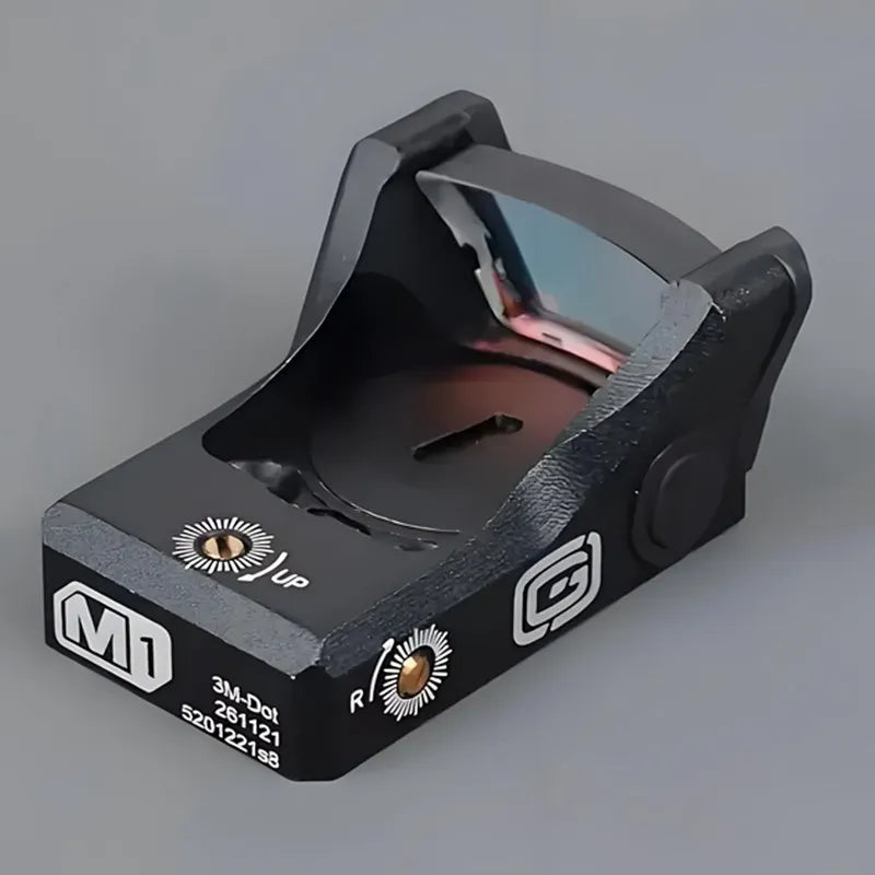 Compact M1 Red/Green Dot Scope 3MOA Auto-Off Optics, Aluminum Alloy For Hunting & Shooting -