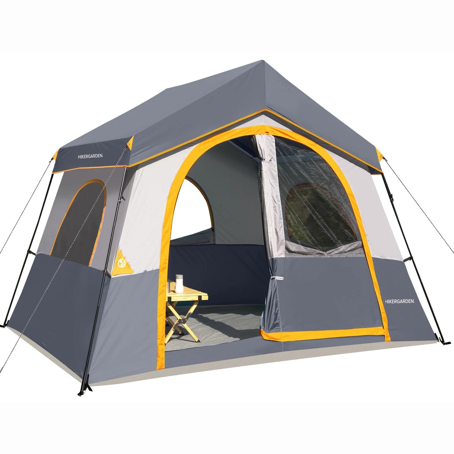 8 Person Camping Tent - for Camp, Windproof Fabric