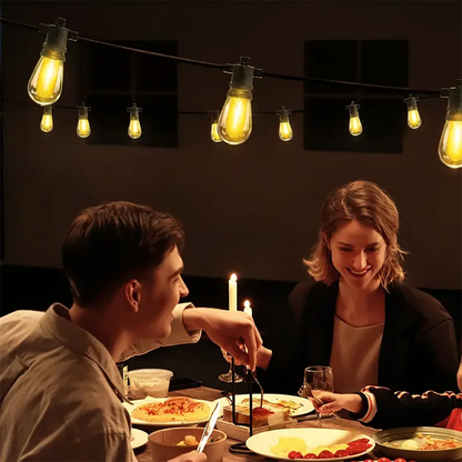 LED Outdoor Waterproof  Light String   App Control 3 Lighting Modes