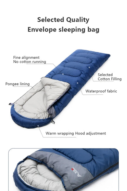 Camping Sleeping Bag Ultralight Waterproof Warm