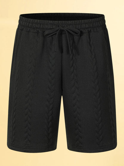 Men s Lightweight Breathable Quick Dry Cargo Shorts with Adjustable Drawstring Waist