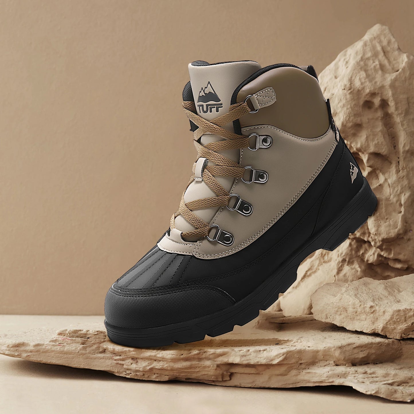 Men's Hiking Boots Comfortable Lace-up Sports Boots