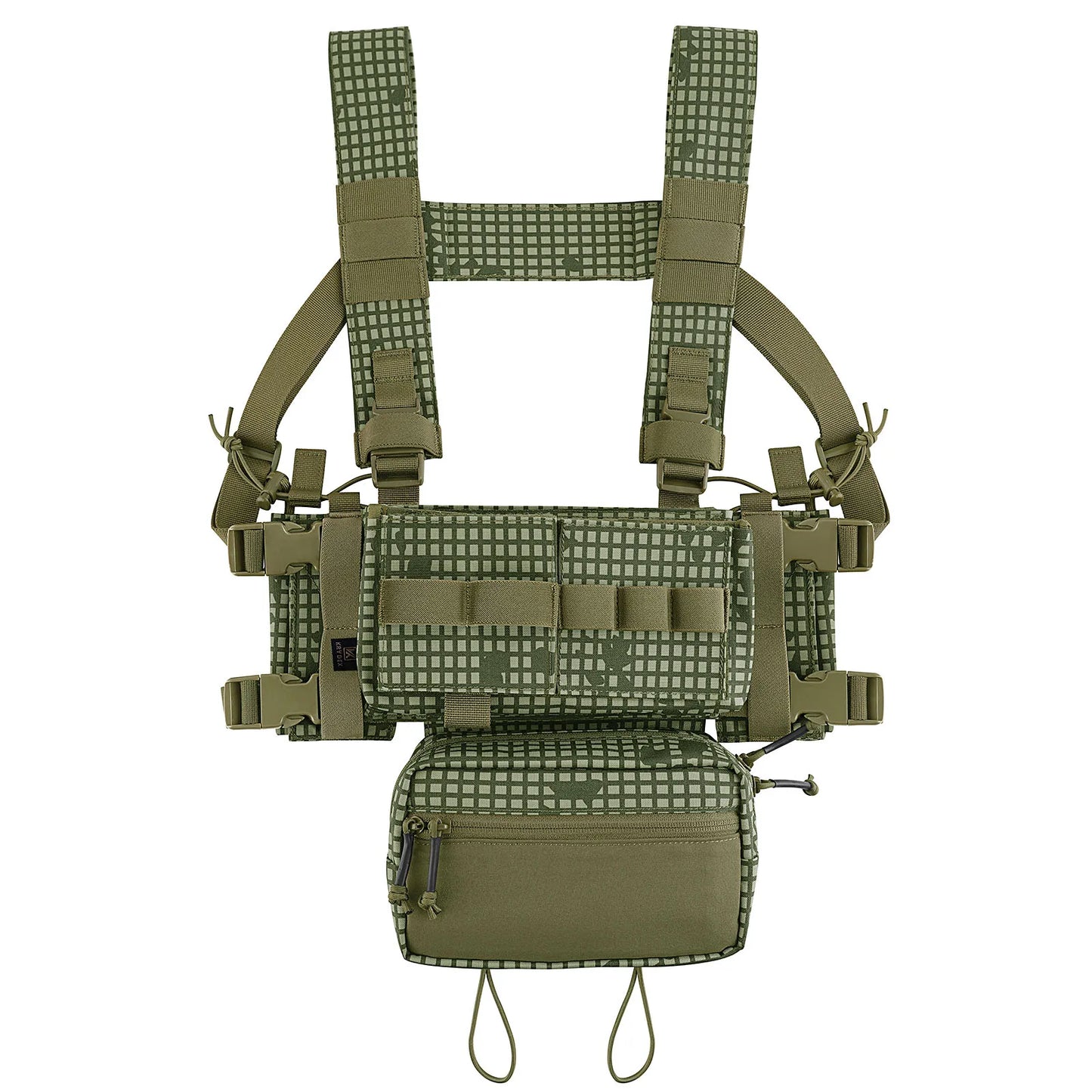 Tactical  Chest Rig Micro Chassis Modular Vest  Magazine Pouch