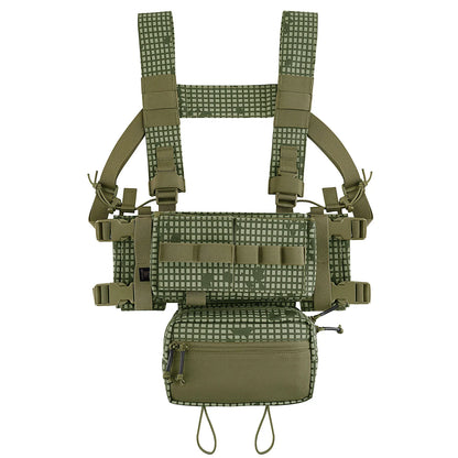 Tactical  Chest Rig Micro Chassis Modular Vest  Magazine Pouch