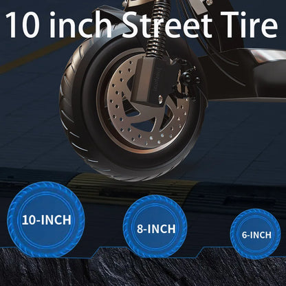 48V 26AH Lithium Battery Electric Scooter with Seat