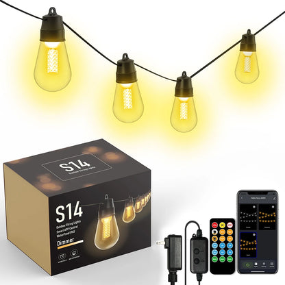 LED Outdoor Waterproof  Light String   App Control 3 Lighting Modes