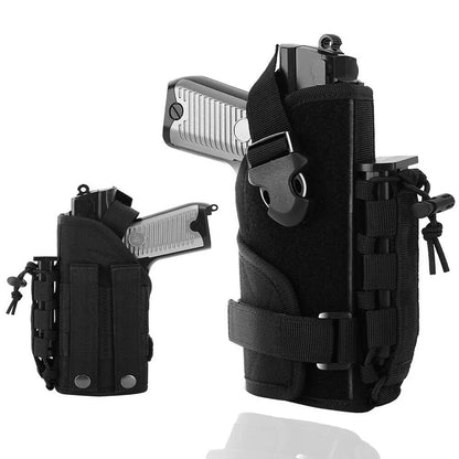 Universal Tactical Molle Pistol Holster Adjustable Handgun Molle Belt Holster