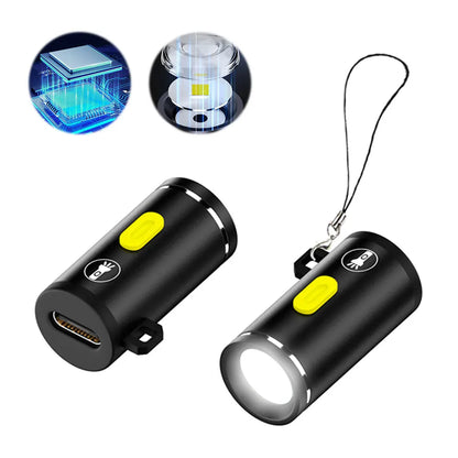 LED Small Pocket Flashlight Aluminum Alloy
