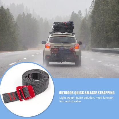 3-10PCS 1.5M Cord Tape Nylon Rope with Quick Release Hook