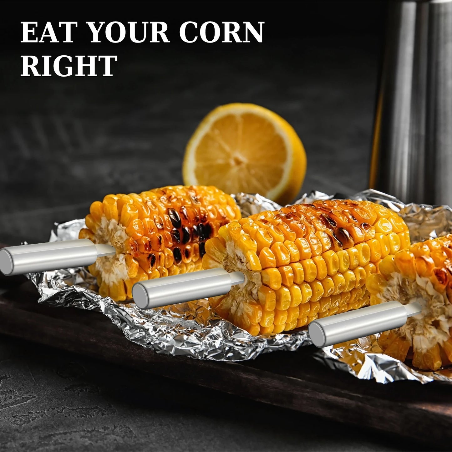 20PCS Barbecue Utensils, Heavy Duty Stainless Steel Grill Set