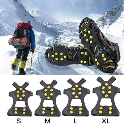 10 Teeth Ice Climbing Anti-Slip  Shoe Spikes