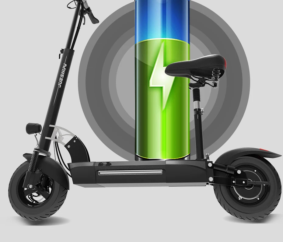 48V 26AH Lithium Battery Electric Scooter with Seat