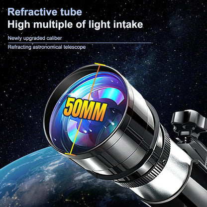 Professional HD Astronomical Telescope FMC Multi-coated Optical Double Lens Monocular