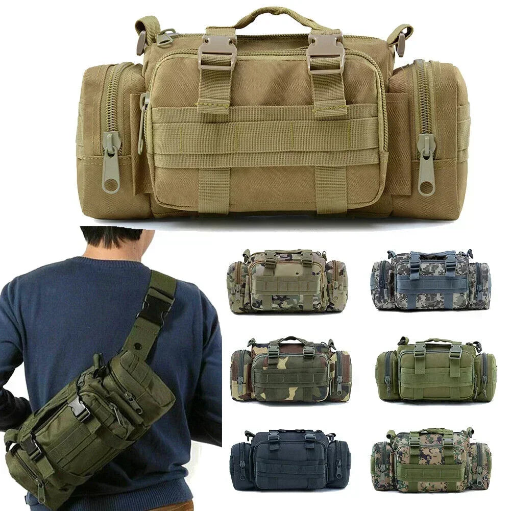 Tactical Military Molle Chest Fanny Pack Backpack