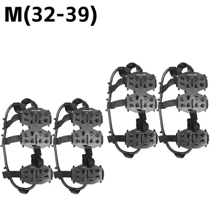 24 Teeth Mountaineering  Anti-Slip Snow Claw Shoe Covers