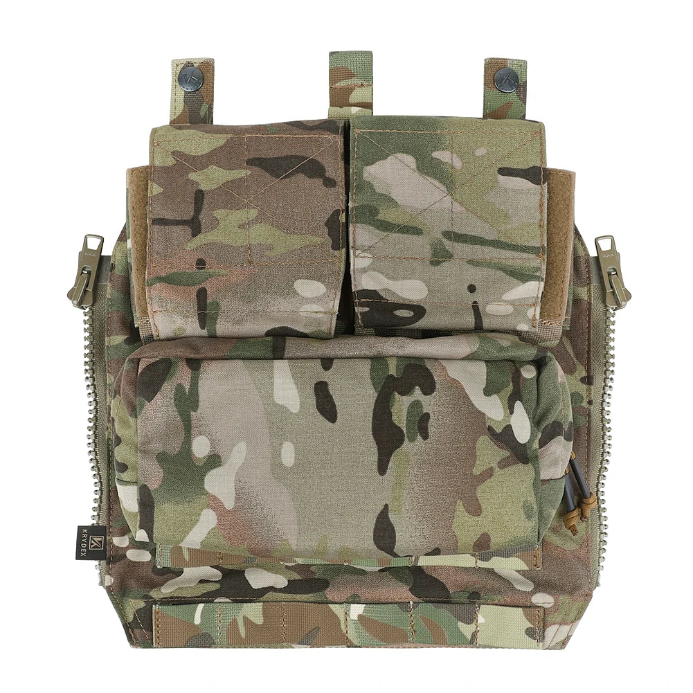 Tactical Panel Backpack Zip-On Bag Plate Carrier Vest