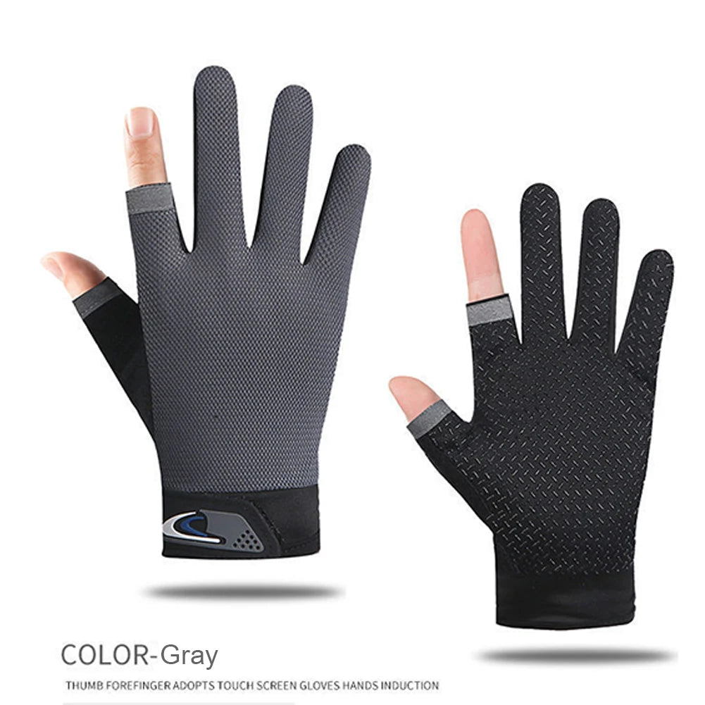 Winter Fishing Gloves 2 Cut Fingers Fishing Wear