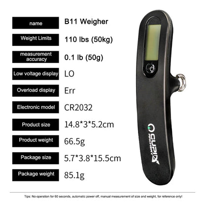Archery LED Bow Scale 110lbs Draw Dynamometer Archery Compound Recurve Bow Measuring Instrument