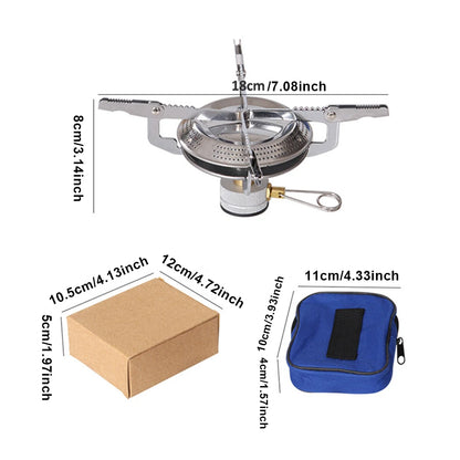 Small Camping Stove with Storage Bag