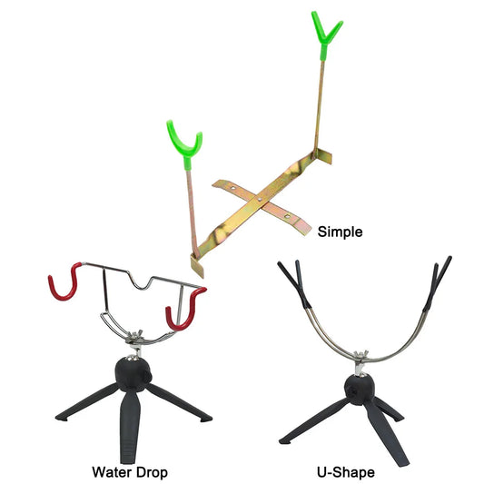 Double-Head Fish Pole Holder