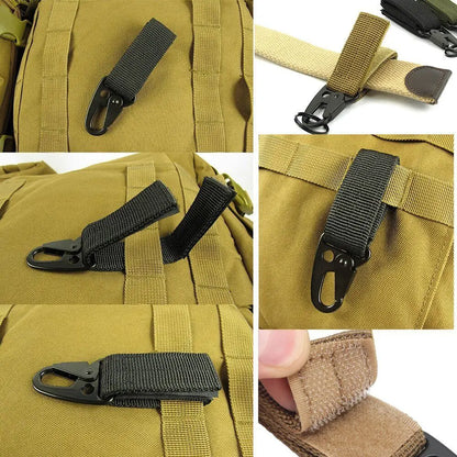 Tactical Gear Webbing Belt Clip with HK Hook