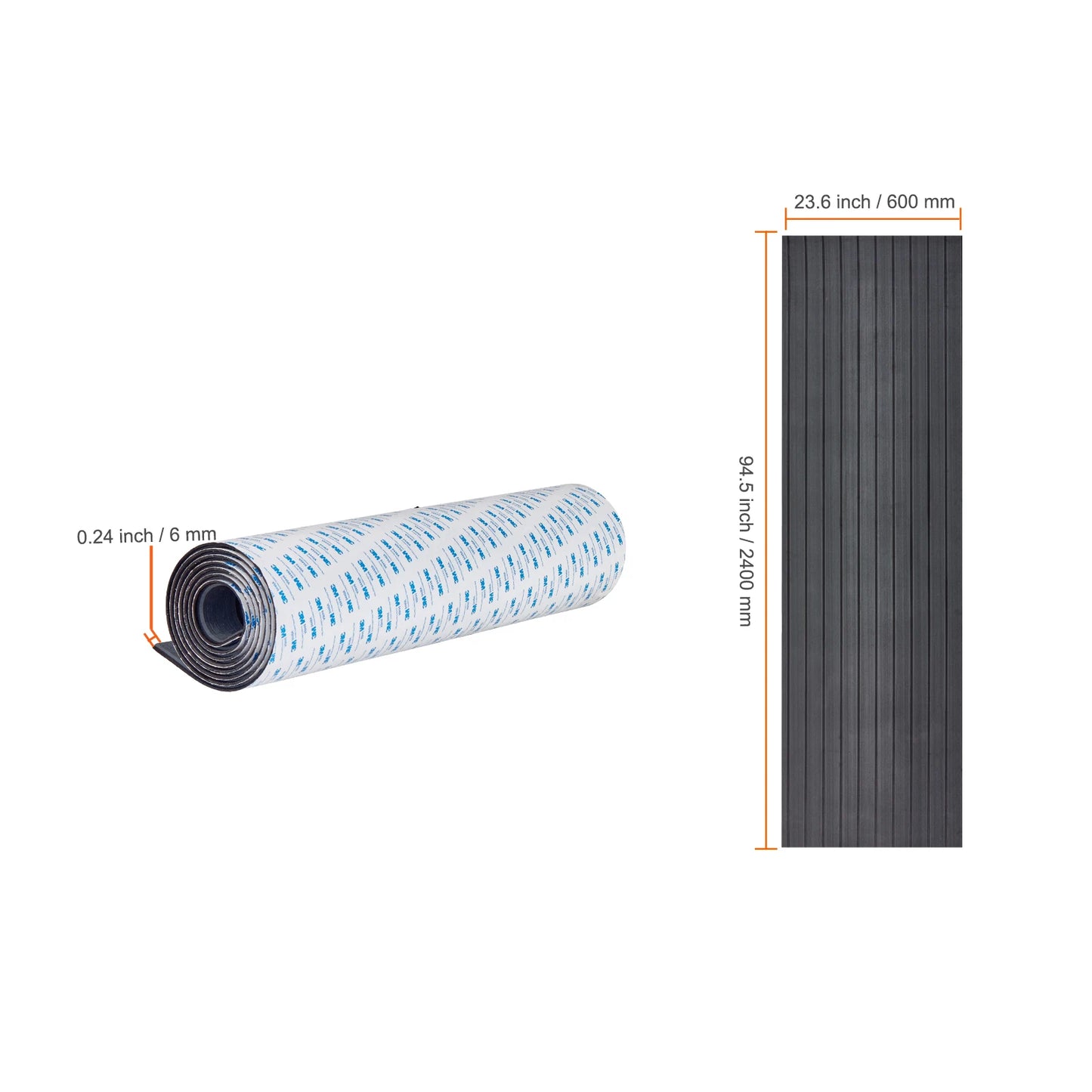 Boat Flooring Foam Boat Decking Non-Slip Self-Adhesive Flooring
