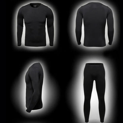 Men's Fleece Lined Thermal Underwear Set