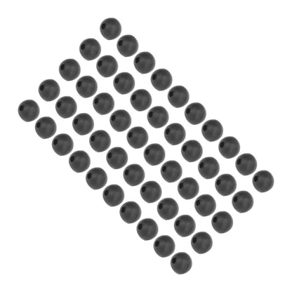 50pcs Carp Fishing Beads Diameter 6mm Soft Carp Fishing Rig Beads