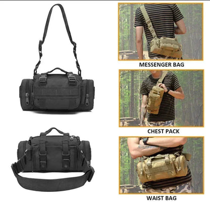 Tactical Military Molle Chest Fanny Pack Backpack
