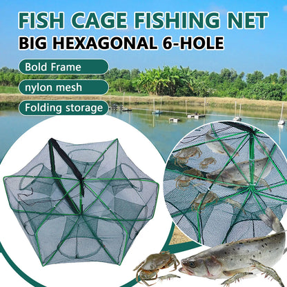 Folding lobster cage 2025 new style fishing trap