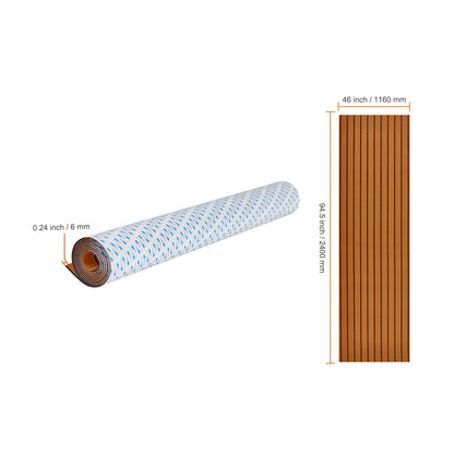 Boat Flooring Foam Boat Decking Non-Slip Self-Adhesive Flooring