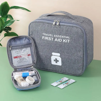 Home First Aid Kit Large Capacity Empty Medicine Storage Bag