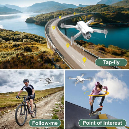 H10 drone, 8K camera intelligent obstacle avoidance, optical flow positioning, precise hovering shooting,