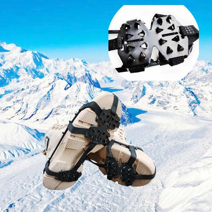 24 Teeth Mountaineering  Anti-Slip Snow Claw Shoe Covers